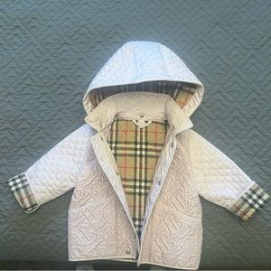 Toddler Burberry Jacket - Pink